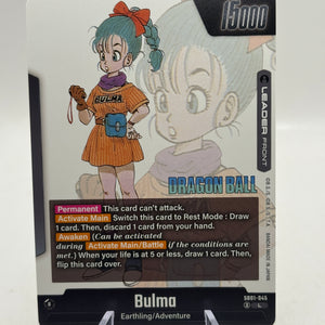 Dragon Ball Super Fusion World - Bulma SB01-045 Leader Manga