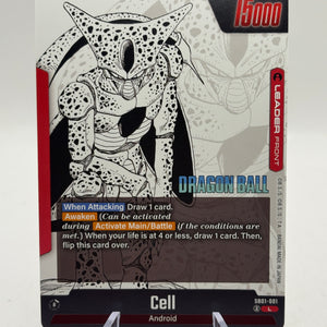 Dragon Ball Super Fusion World - Cell SB01-001 Leader Manga