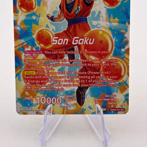 Dragon Ball Super Masters - Son Goku, Story of a Forming Wish EX24-01 EX FRENLY BRICKS - Open 7 Days
