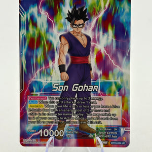 Dragon Ball Super Masters - Son Gohan, Former Glory Regained BT19-034 SLR FRENLY BRICKS - Open 7 Days