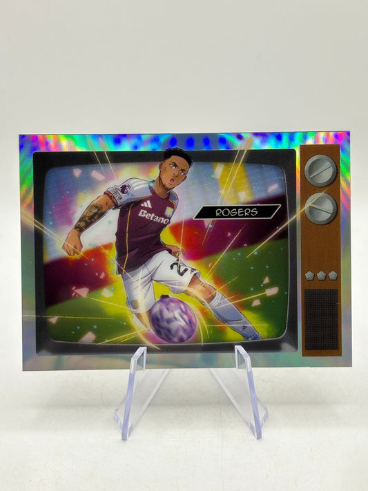2025-26 Topps Chrome Premier League #CA-MR Morgan Rogers Chrome Anime Manga product image