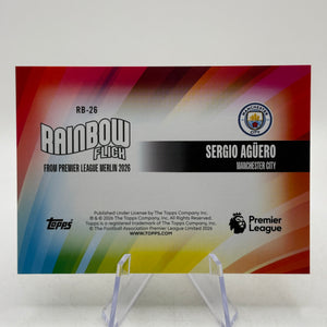 2025-26 Merlin Premier League - RB-26 Sergio Aguero Rainbow Flick SP