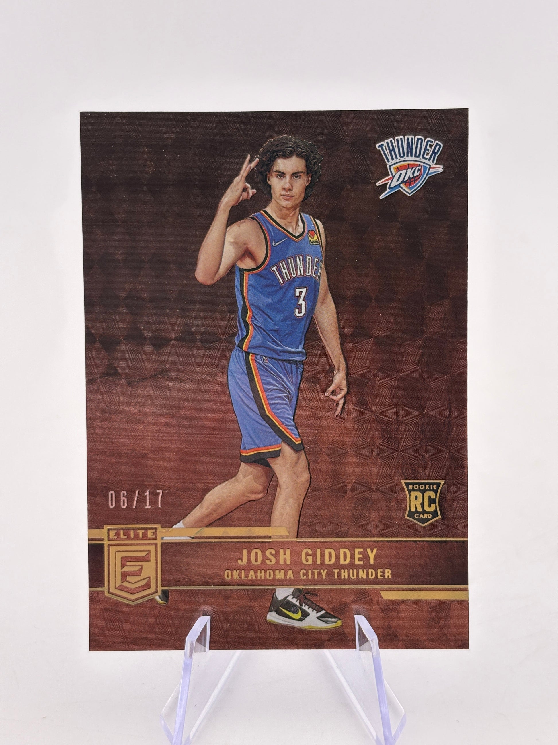 2021-22 Panini Donruss Elite - Josh Giddey #243 06/17 Rookie Card FRENLY BRICKS - Open 7 Days