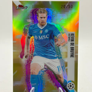 2025-26 Topps Finest UEFA - Kevin De Bruyne Hologlow SP 20/50