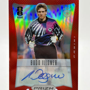 2026 Panini Fifa World Cup 2026 - #12-BI Bodo Illgner Auto Red 44/99