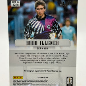 2026 Panini Fifa World Cup 2026 - #12-BI Bodo Illgner Auto Red 44/99