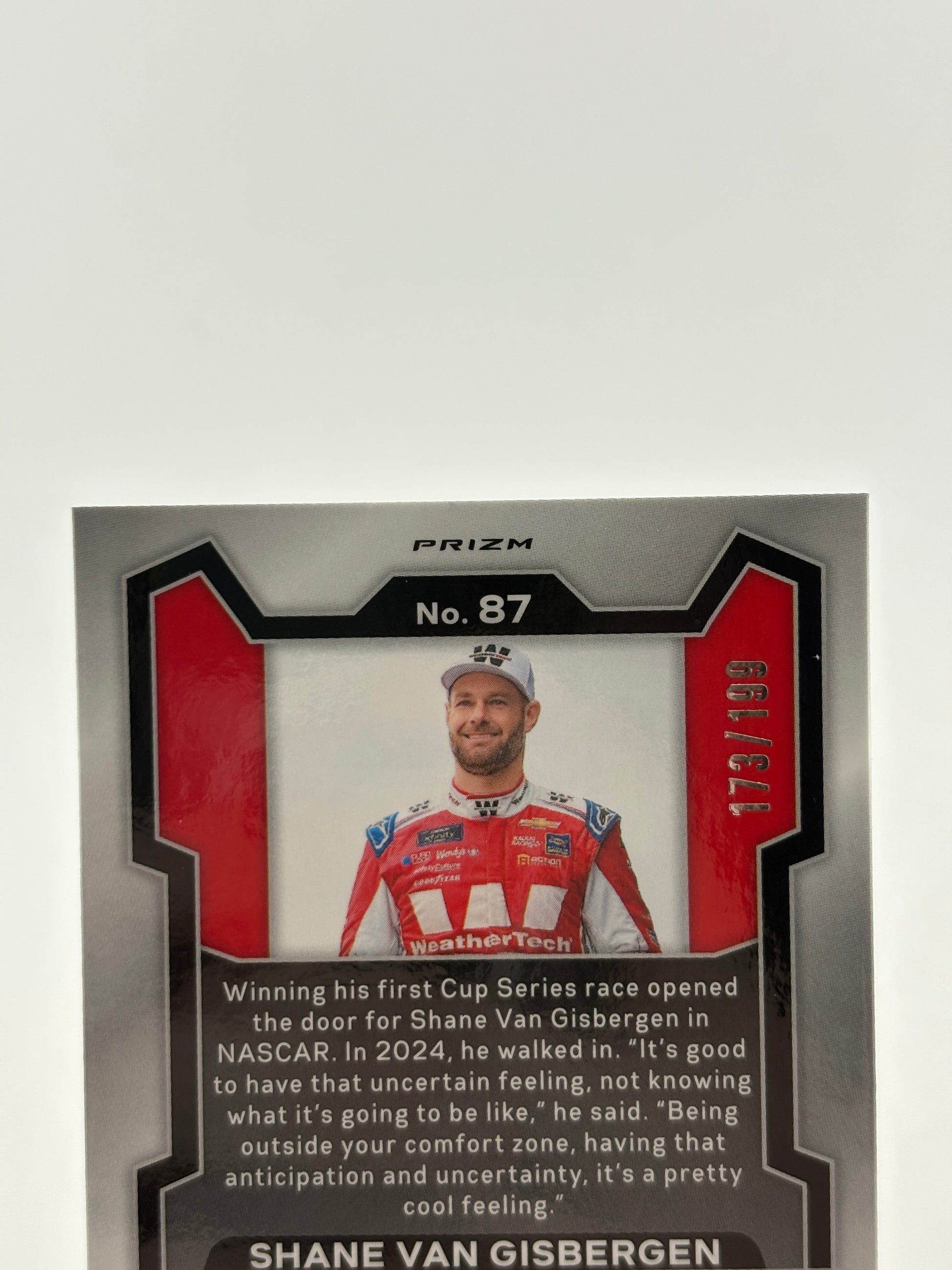 2024 Panini Prizm Racing - Shane Van Gisbergen Blue /199 FRENLY BRICKS - Open 7 Days