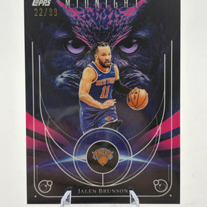 2024-25 Topps Midnight - Jalen Brunson #10 22/99 FRENLY BRICKS - Open 7 Days