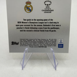 2026 Topps Chrome UEFA Womens - IL-3 Alba Redondo Inside Look /50