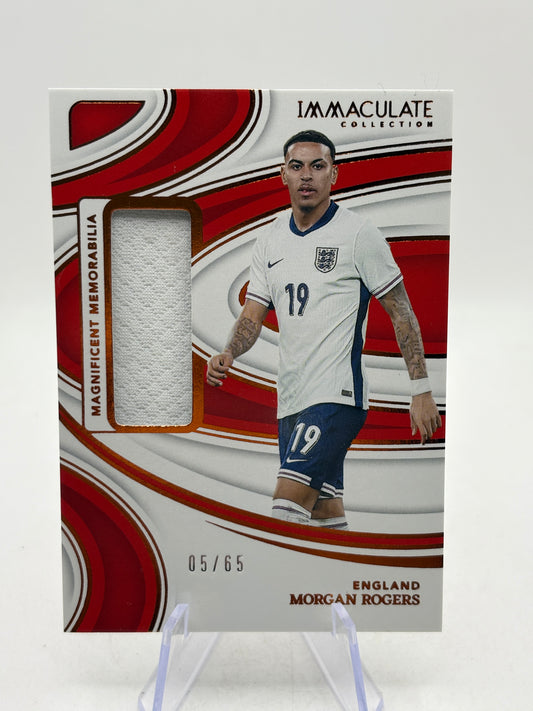 2024-25 Panini Immaculate - ME-MRO Morgan Rogers 05/65 Patch