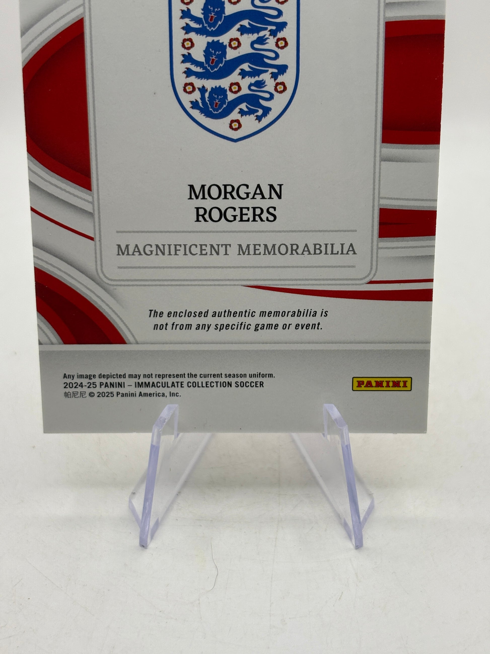 2024-25 Panini Immaculate - ME-MRO Morgan Rogers 05/65 Patch