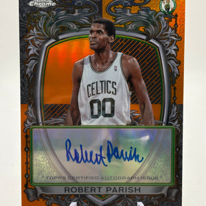 2025-26 Topps Chrome Basketball Signature - SS-RP Robert Parish 13/25 Auto