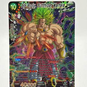 Dragon Ball Super Masters - SS Broly, Cutthroat Warfare BT29-149 SCR NM