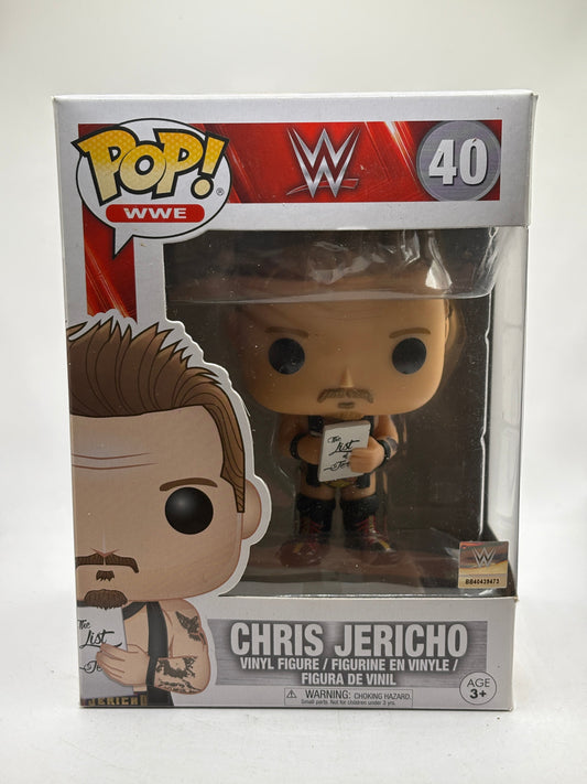 Funko POP! WWE #40 Chris Jericho Vinyl Figure FRENLY BRICKS - Open 7 Days