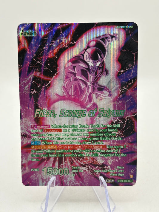 Dragon Ball Super Masters - Frieza, Scourge of Saiyans BT24-056 SLR NM