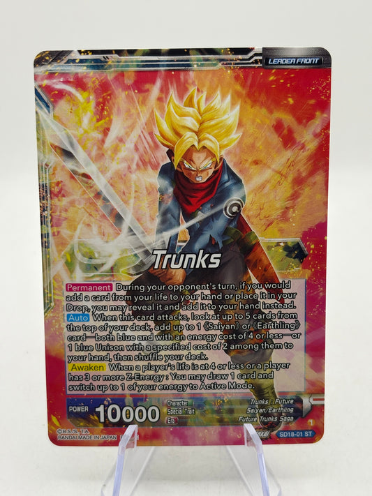 Dragon Ball Super Masters - SS2 Trunks, Envoy of Justice Returns SD18-01 SLR