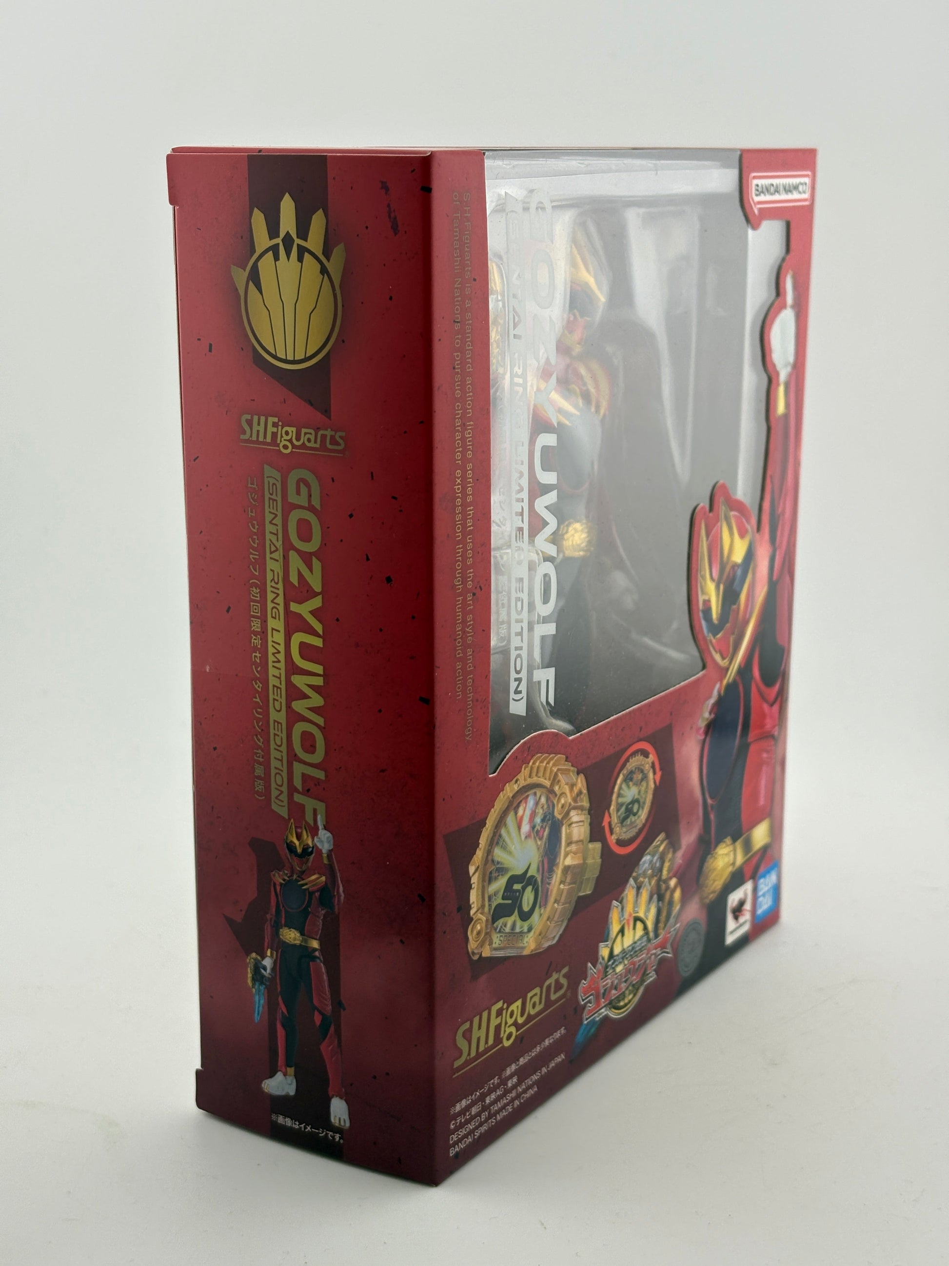 SHFiguarts Gozyu Wolf First Limited Exclusive Sentai Ring Edition Figure Sealed FRENLY BRICKS - Open 7 Days
