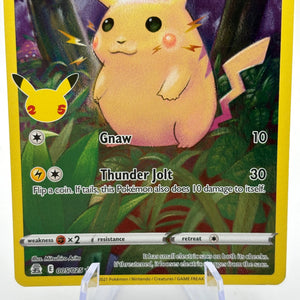 Pokemon TCG Celebrations- Pikachu 005/025 Holo Rare LP (1) FRENLY BRICKS - Open 7 Days