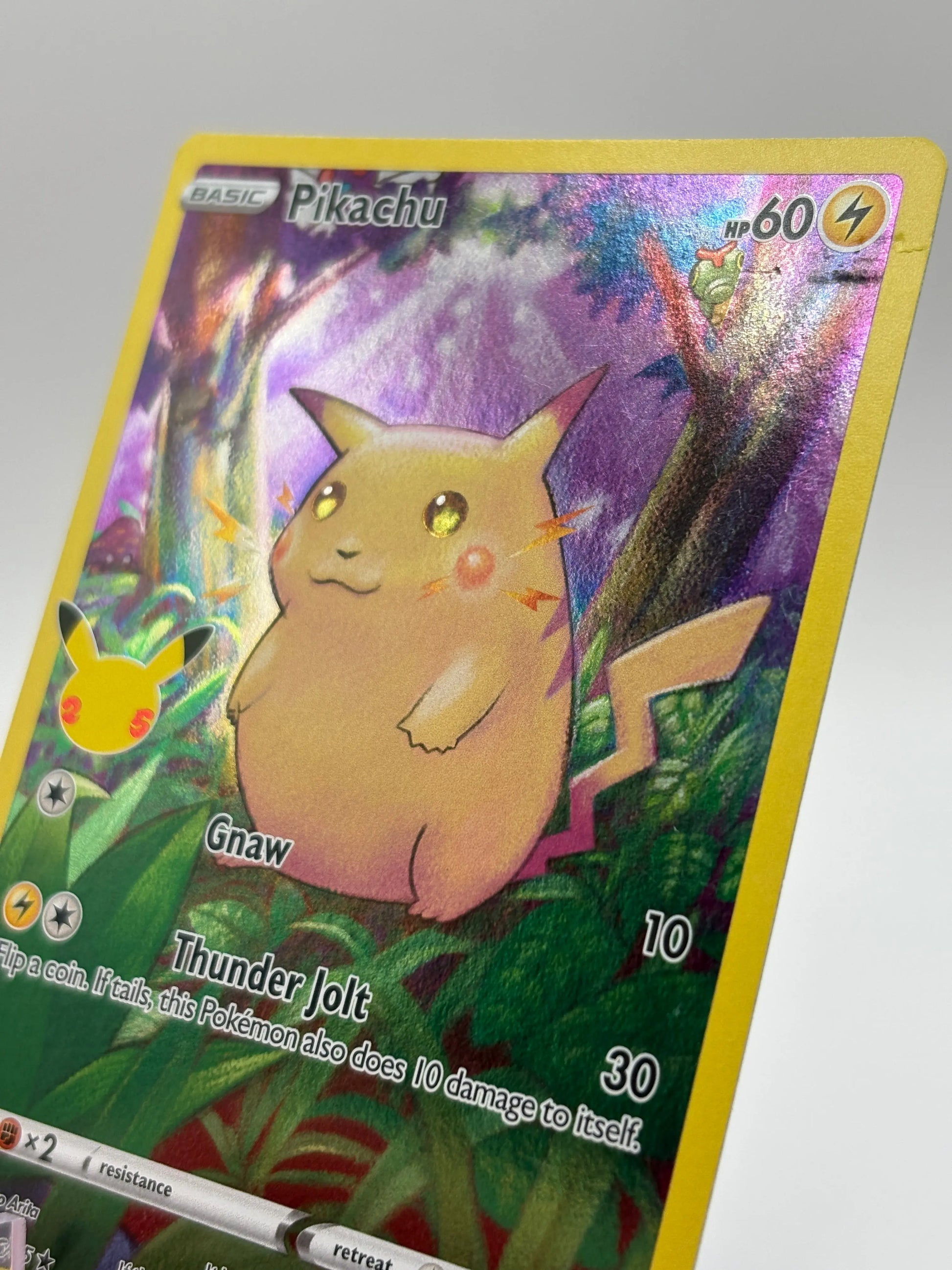 Pokemon TCG Celebrations- Pikachu 005/025 Holo Rare LP (1) FRENLY BRICKS - Open 7 Days