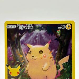 Pokemon TCG Celebrations- Pikachu 005/025 Holo Rare LP (2) FRENLY BRICKS - Open 7 Days