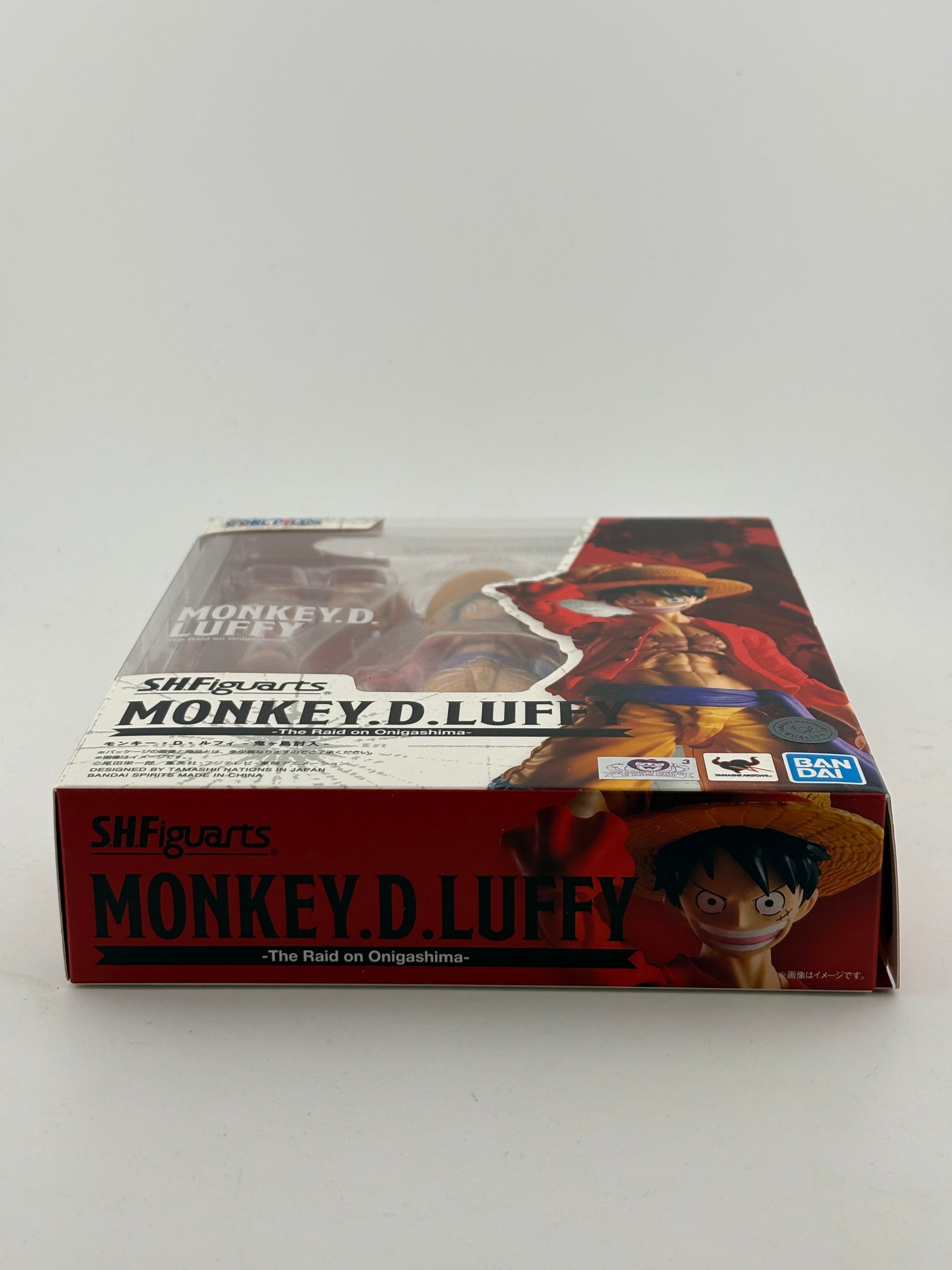 Bandai S.H. Figuarts One Piece Monkey D Luffy Onigashima Raid Figure Sealed FRENLY BRICKS - Open 7 Days