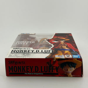 Bandai S.H. Figuarts One Piece Monkey D Luffy Onigashima Raid Figure Sealed FRENLY BRICKS - Open 7 Days