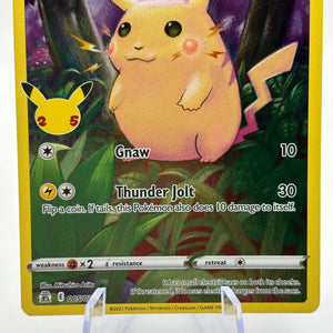 Pokemon TCG Celebrations- Pikachu 005/025 Holo Rare LP (2) FRENLY BRICKS - Open 7 Days