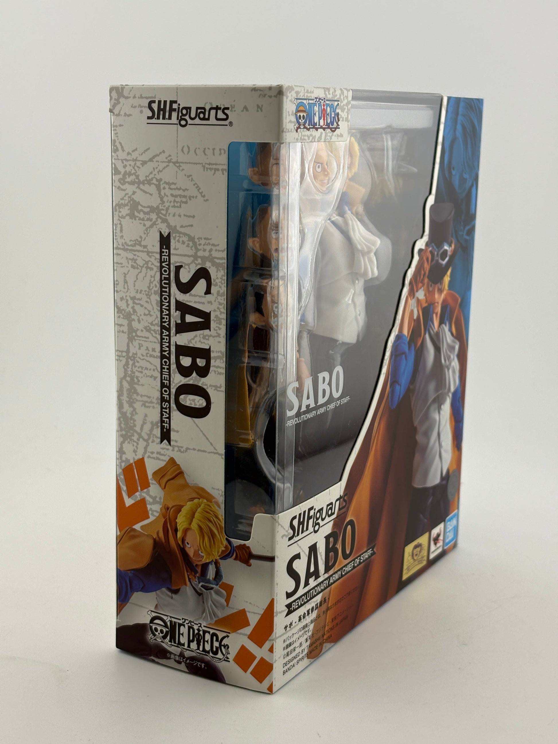 Bandai S.H.Figuarts Sabo Revolutionary Army Chief of Staff One Piece Figure Sealed FRENLY BRICKS - Open 7 Days