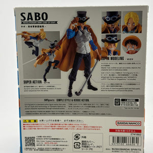 Bandai S.H.Figuarts Sabo Revolutionary Army Chief of Staff One Piece Figure Sealed FRENLY BRICKS - Open 7 Days