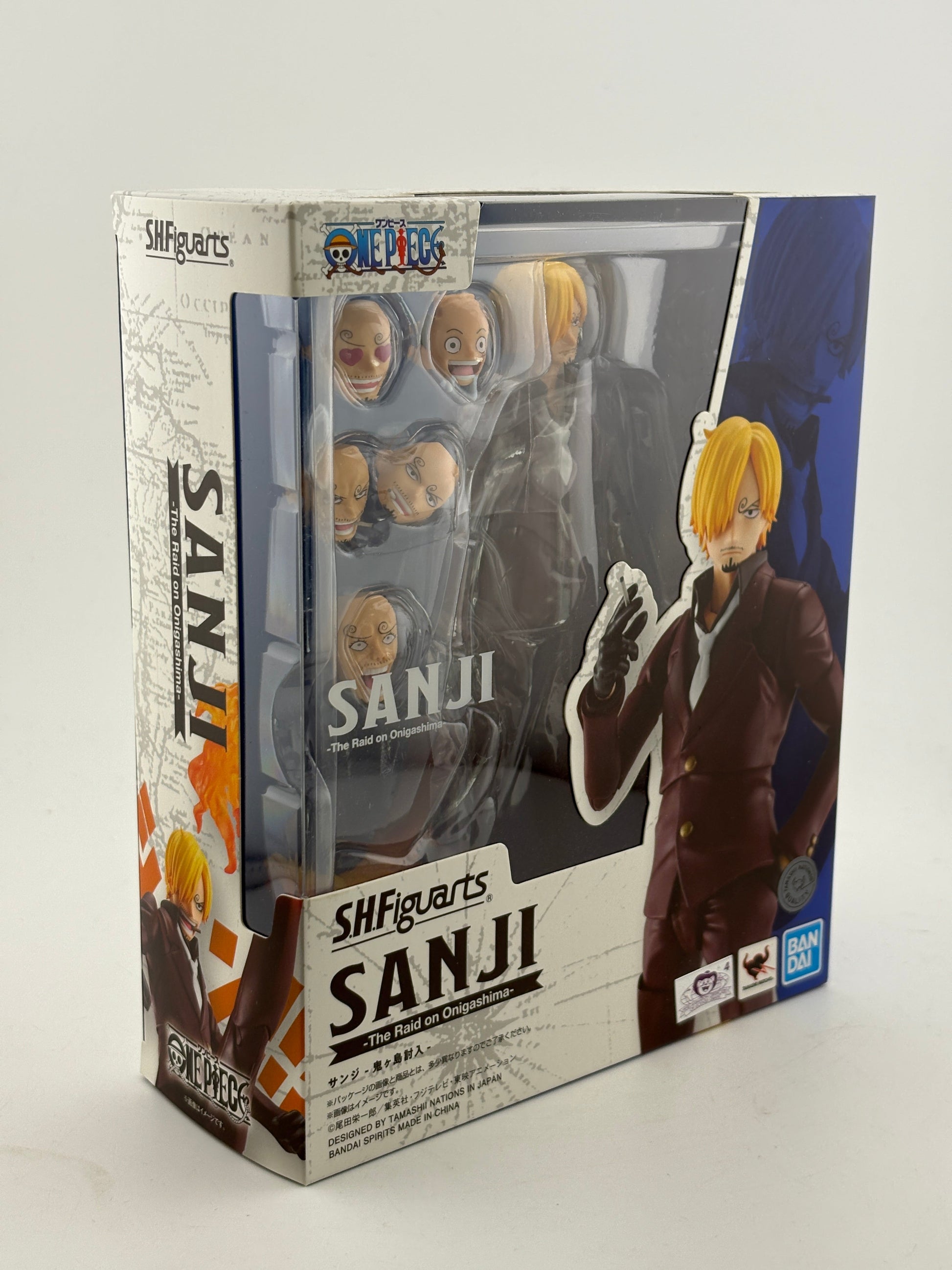 Bandai S.H.Figuarts Sanji Raid on Onigashima One Piece Bandai Figure FRENLY BRICKS - Open 7 Days