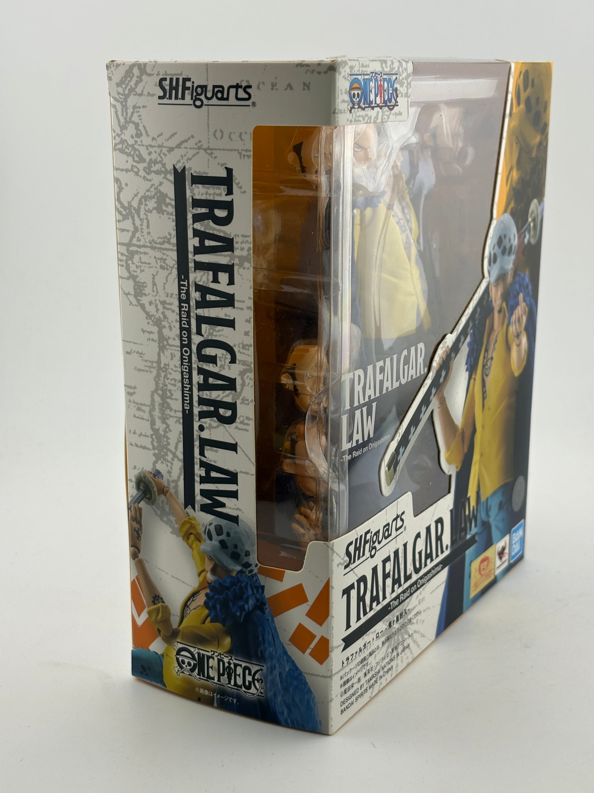 Bandai SHFiguarts - One Piece Trafalgar Law The Raid on Onigashima Sealed FRENLY BRICKS - Open 7 Days