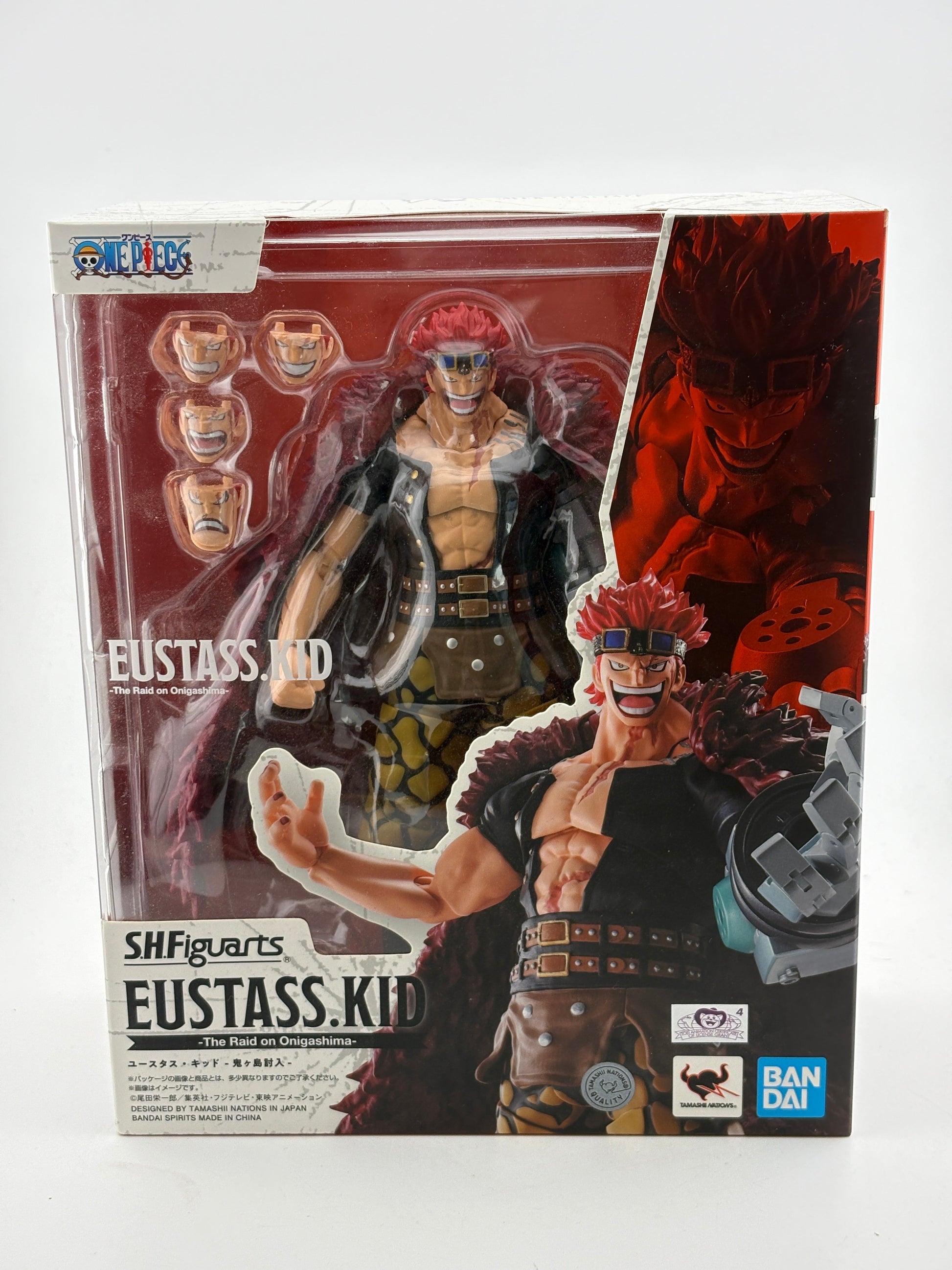 Bandai SHFiguarts - One Piece Eustass Kid The RAID on Onigashima Figure Sealed FRENLY BRICKS - Open 7 Days