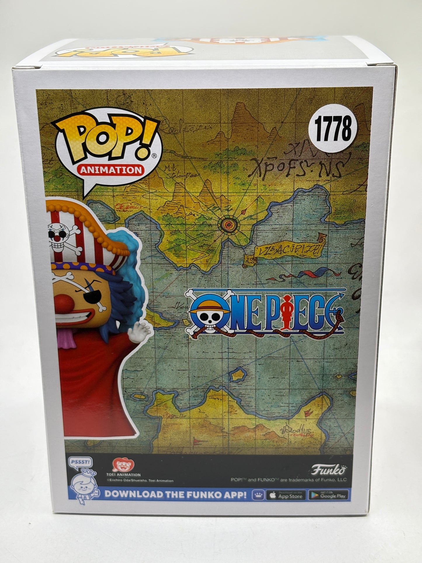 Funko POP! Animation One Piece #1778 Buggy The Genius Jester