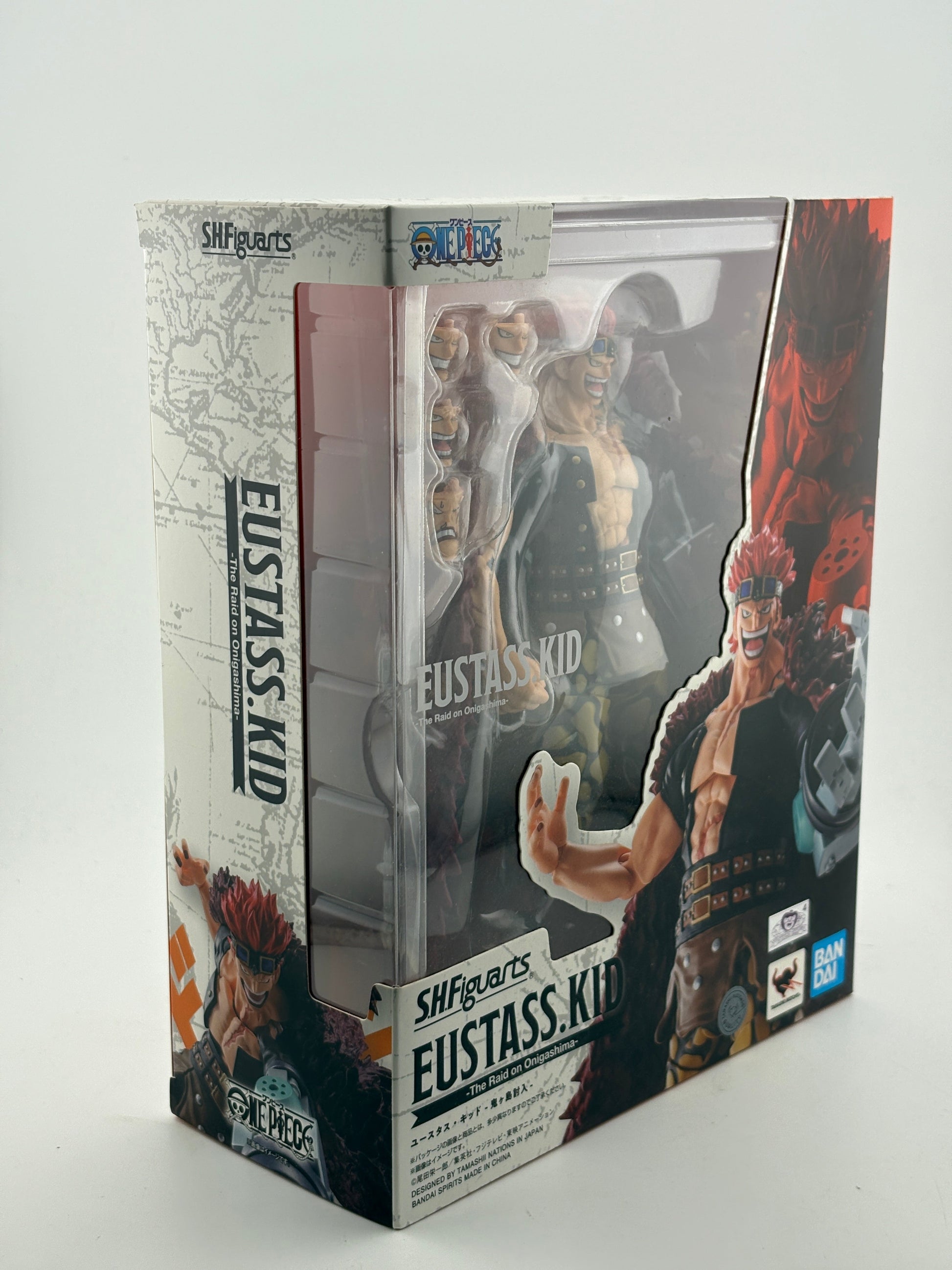 Bandai SHFiguarts - One Piece Eustass Kid The RAID on Onigashima Figure Sealed FRENLY BRICKS - Open 7 Days