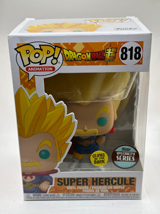 Funko POP! Animation Dragon Ball Super #818 Super Hercule Glow Specialty Series