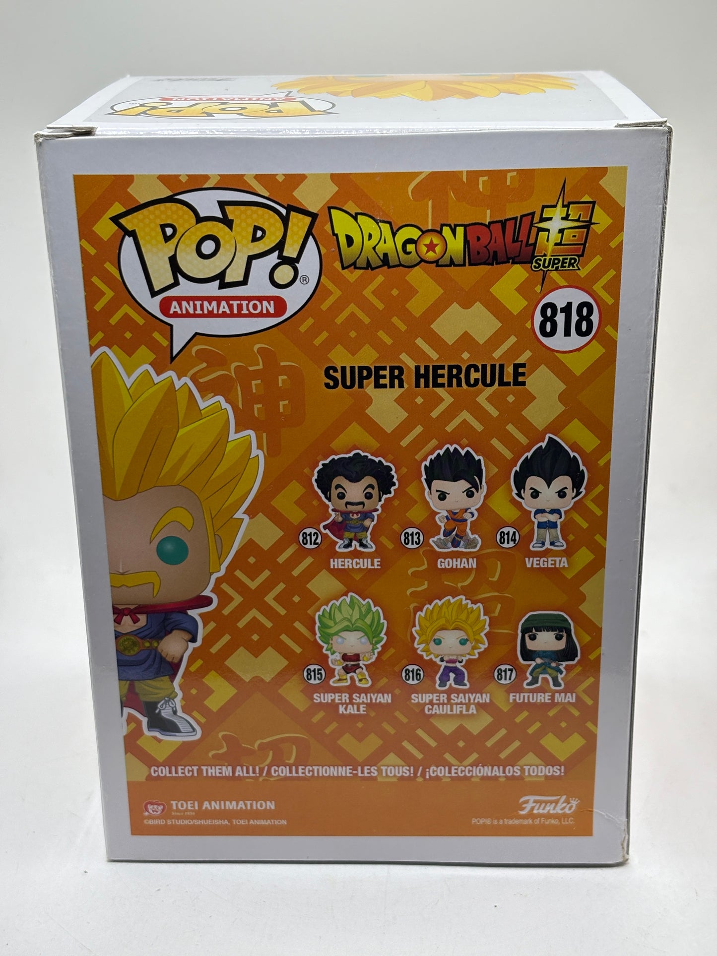Funko POP! Animation Dragon Ball Super #818 Super Hercule Glow Specialty Series