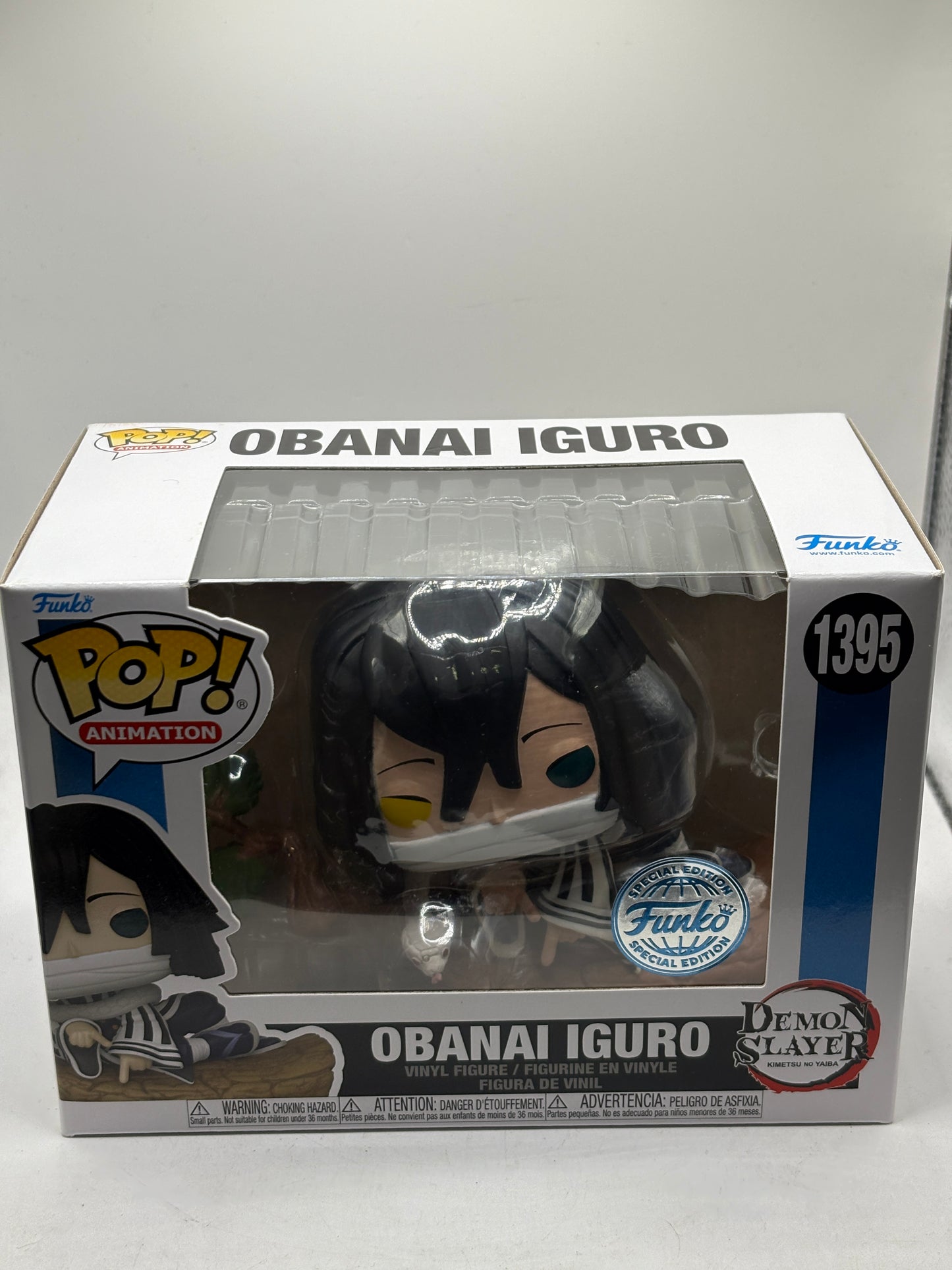 Funko POP! Animation Demon Slayer #1395 Obanai Iguro Vinyl Figure
