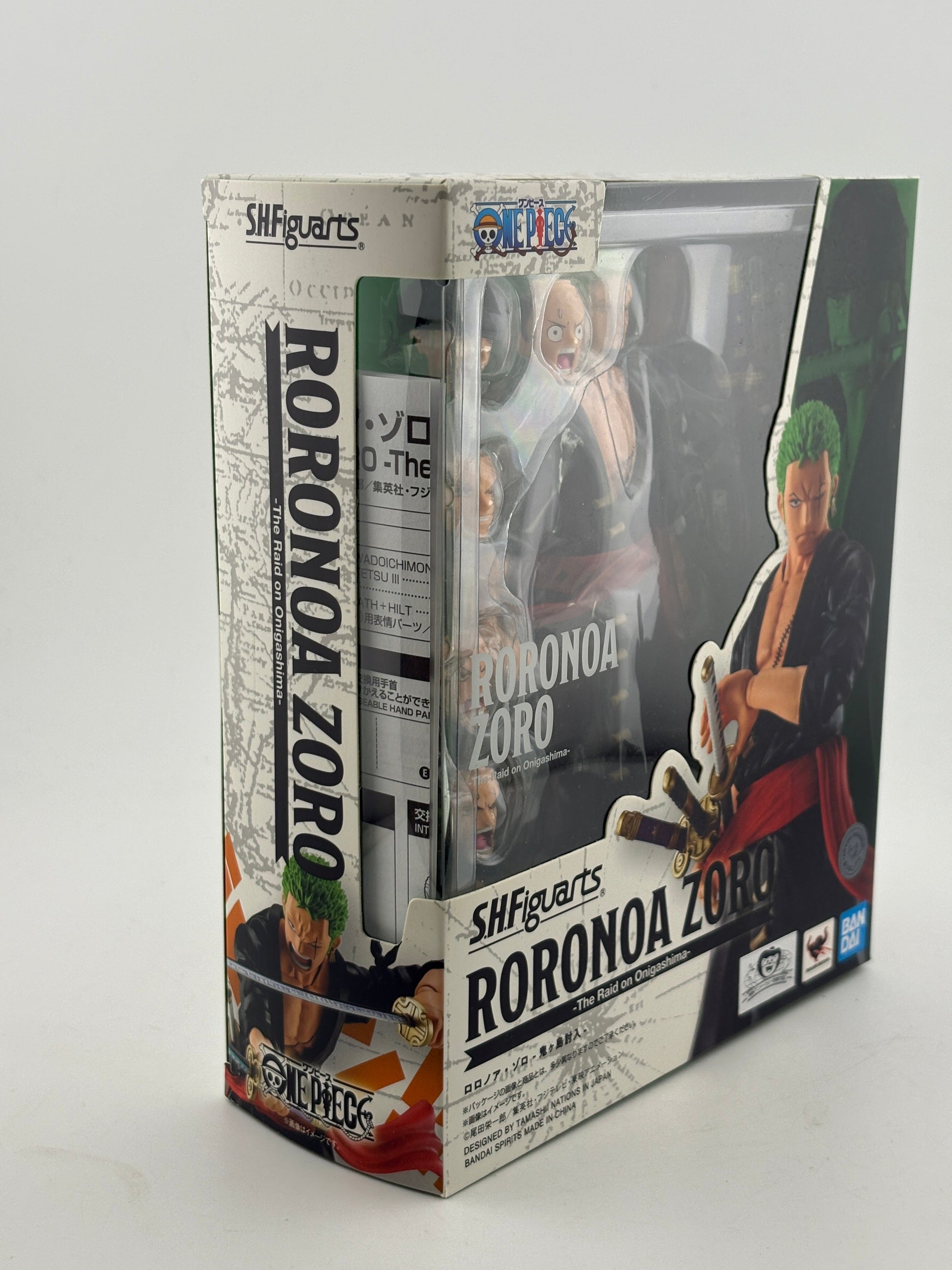 Bandai SHFiguarts - One Piece Roronoa Zoro The Raid on Onigashima Figure Sealed FRENLY BRICKS - Open 7 Days