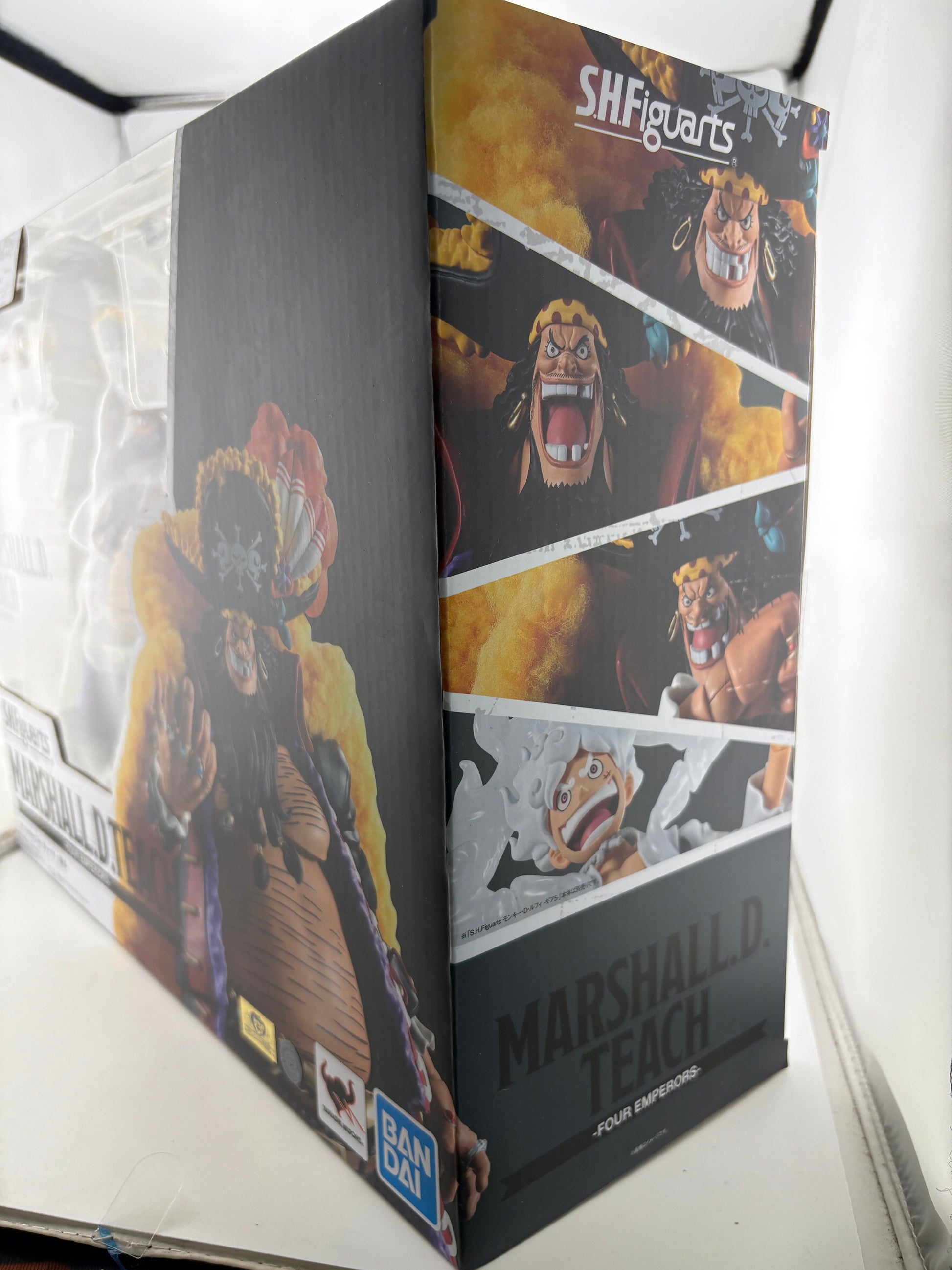Bandai SHFiguarts - One Piece Marshall D Teach Four Emperors Figure New FRENLY BRICKS - Open 7 Days