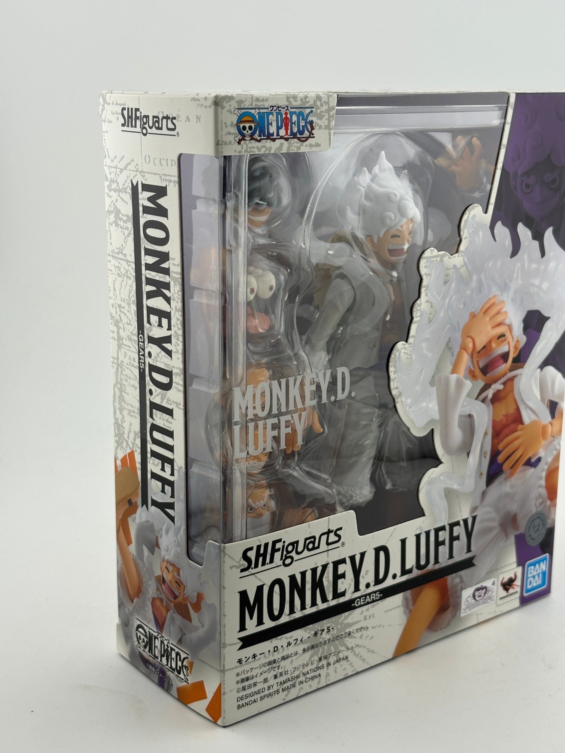 Bandai SHFiguarts - Monkey D Luffy Gear 5 Figure Brand New Sealed FRENLY BRICKS - Open 7 Days