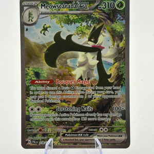 Pokemon TCG Paldea Evolved - Meowscarada EX 256/193 Special Illustration Rare Nm FRENLY BRICKS - Open 7 Days