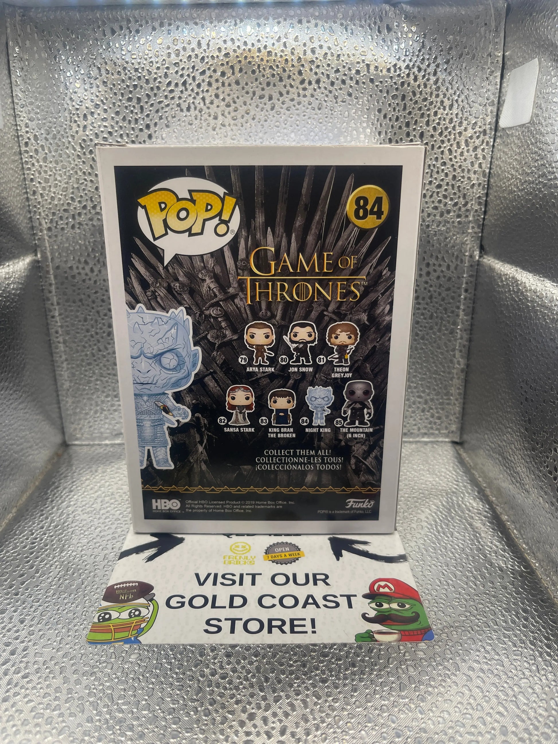 Funko Pop Vinyl Game Of Thrones - Night King #84 FRENLY BRICKS - Open 7 Days