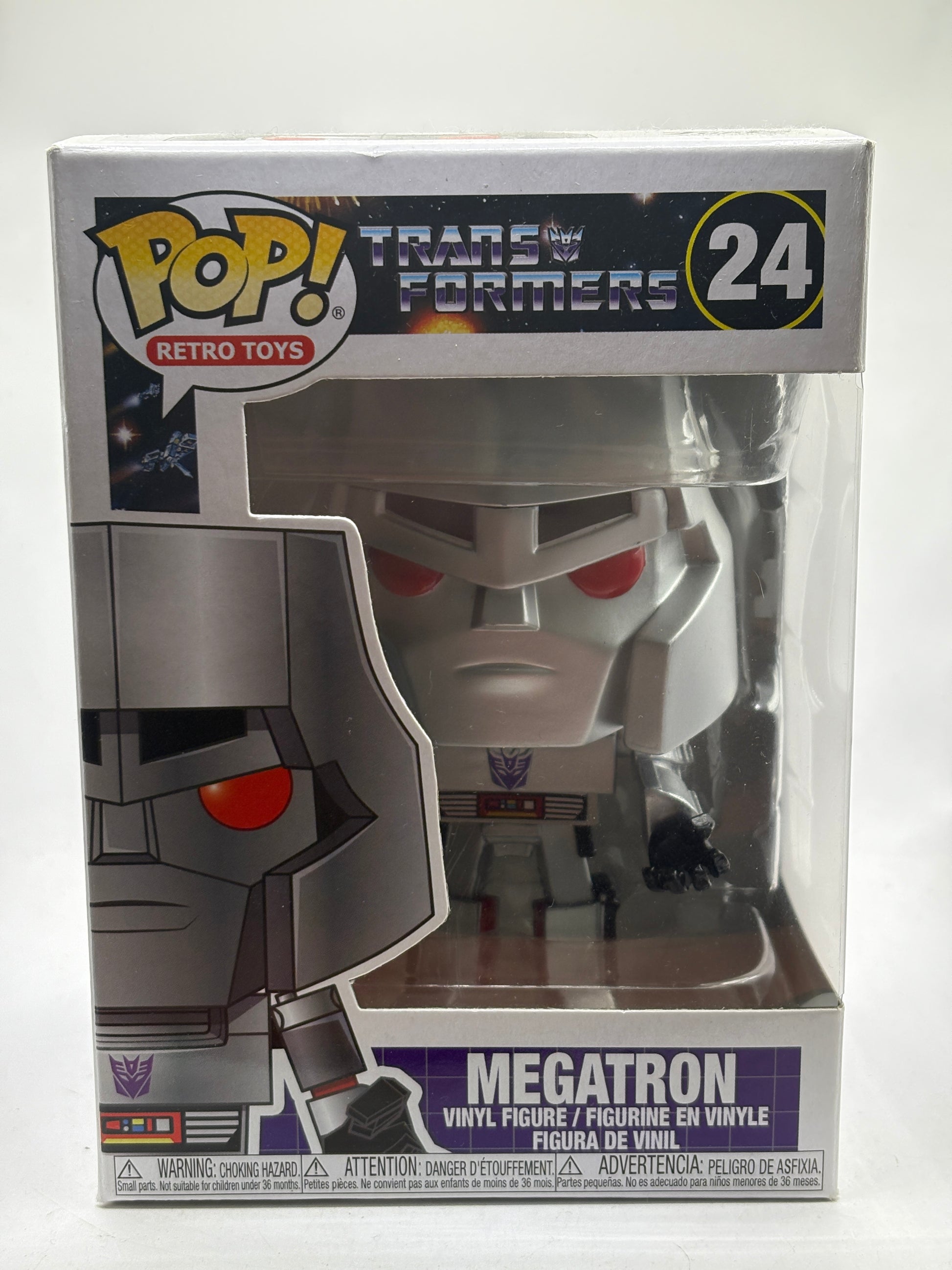 Funko POP! Retro Toys Transformers #24 Megatron Vinyl Figure image 1