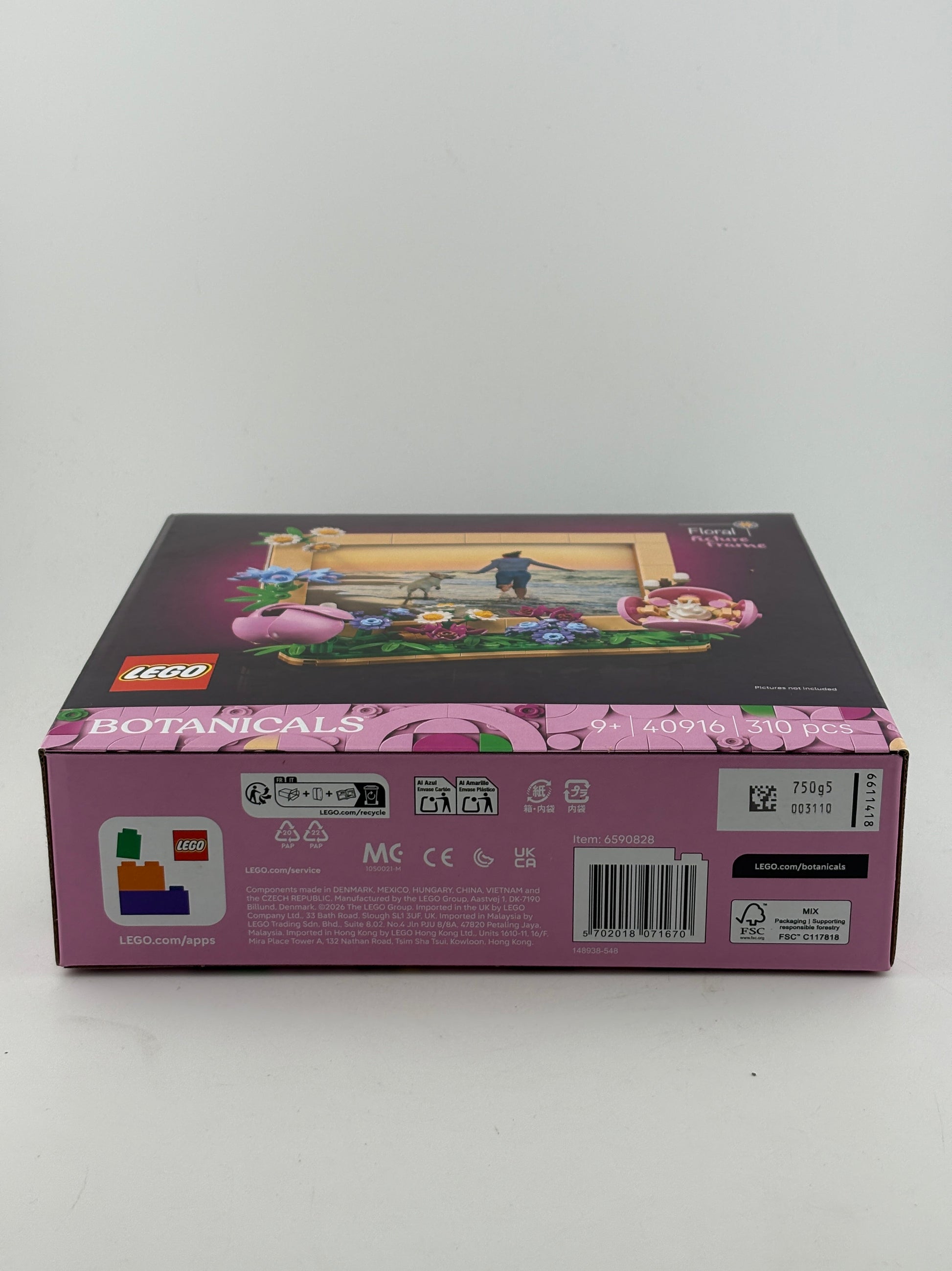 Lego Botanicals #40916 Floral Picture Frame Brand New and Sealed FRENLY BRICKS - Open 7 Days