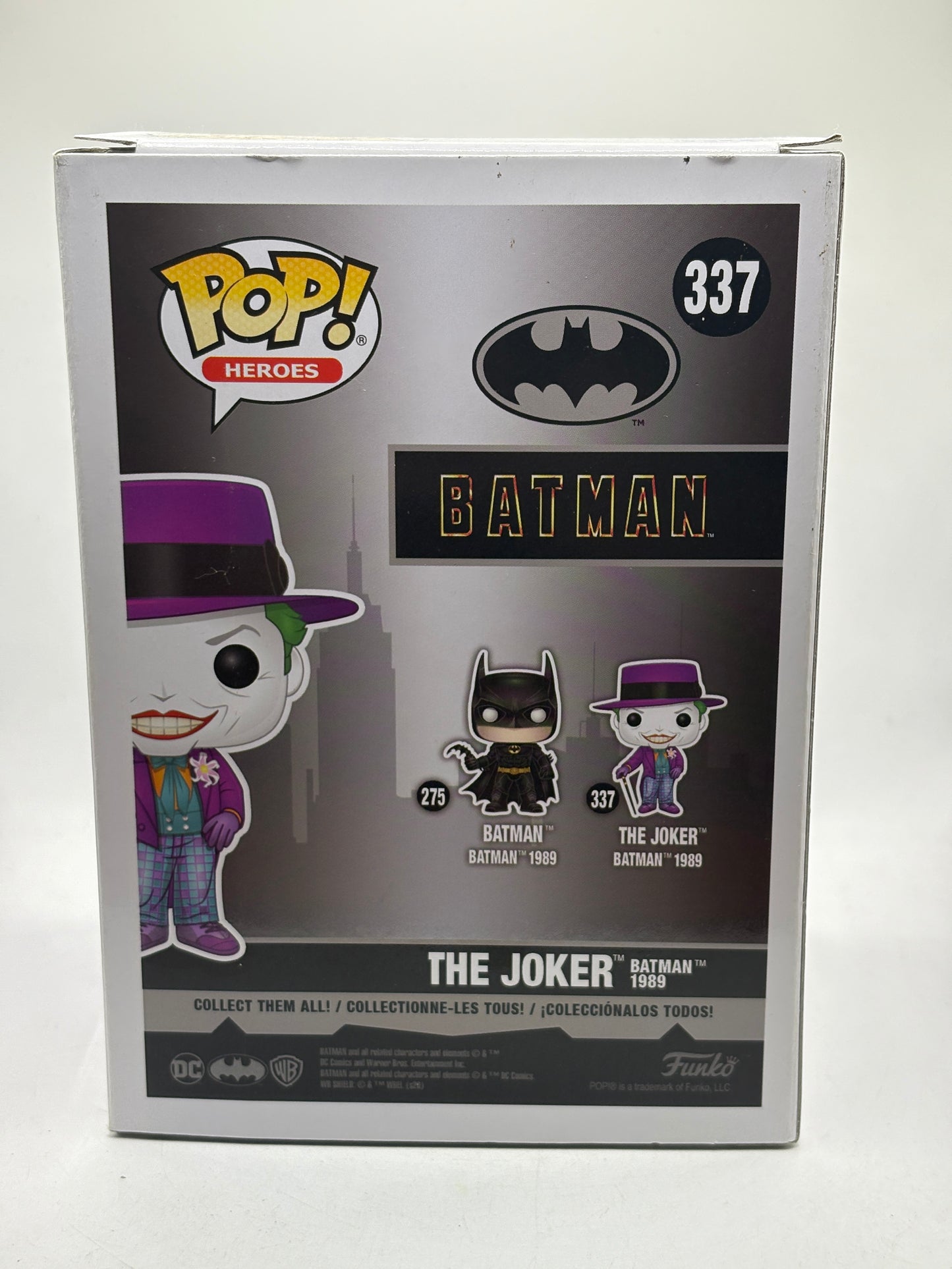Funko POP! Heroes Batman #337 The Joker Batman 1989 Vinyl Figure