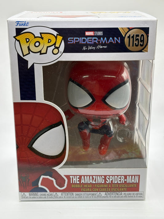 Funko POP! Marvel Spider-Man No Way Home #1159 The Amazing Spider-man FRENLY BRICKS - Open 7 Days
