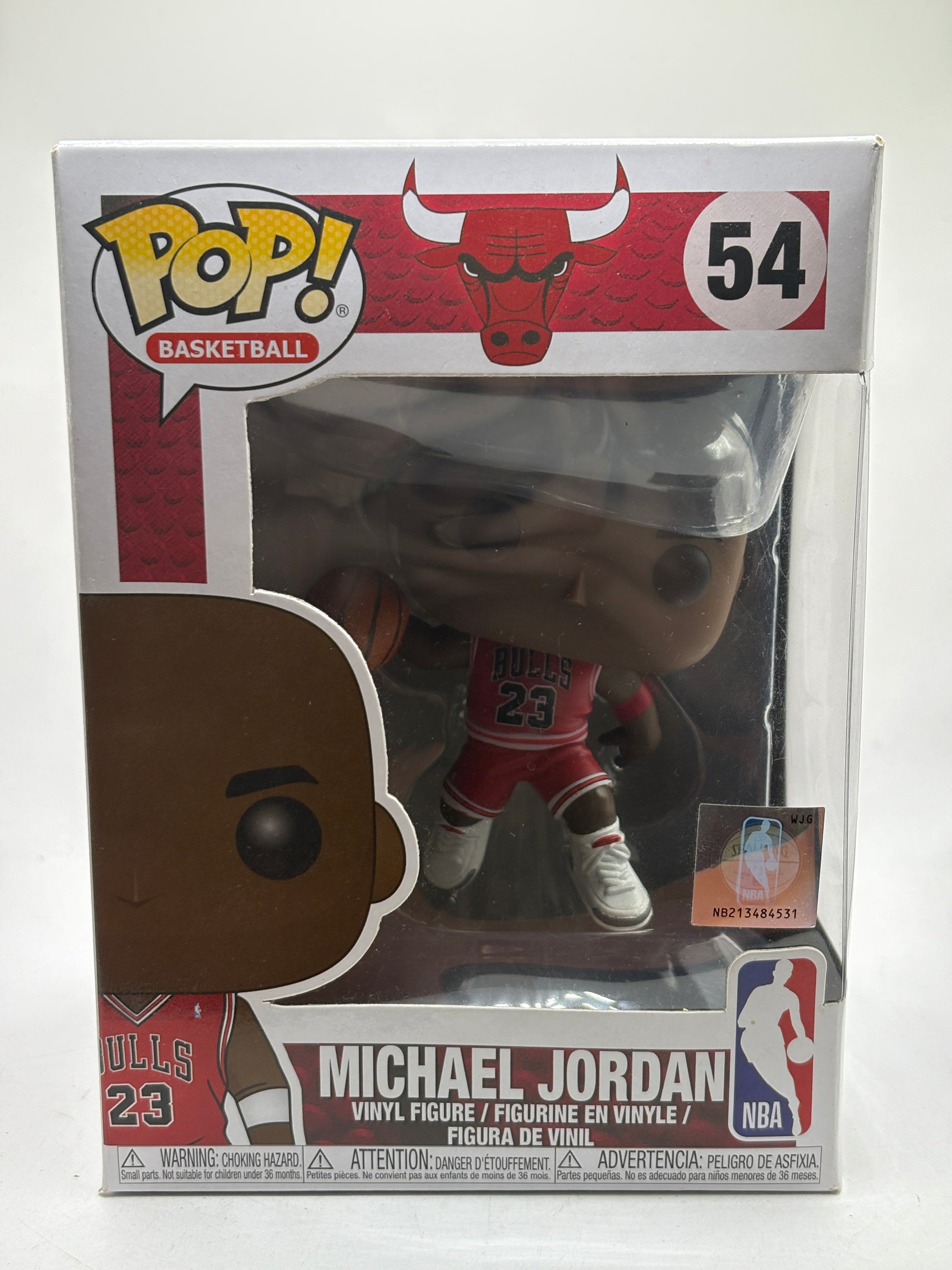 Funko POP! Basketball Chicago #54 Michael Jordan Vinyl Figure image 1