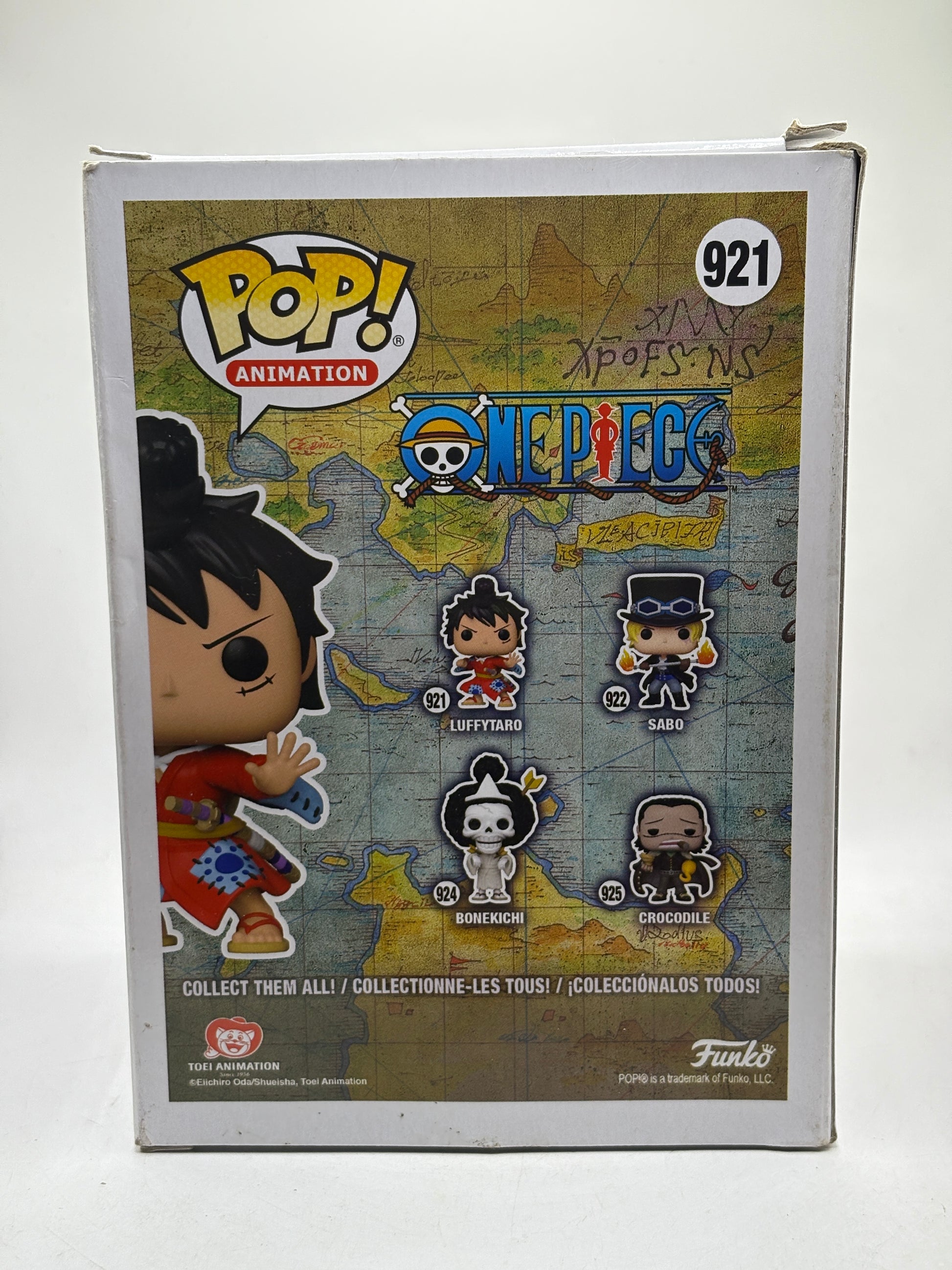Funko POP! Animation One Piece #921 Luffytaro Vinyl Figure *Box Damage image 3