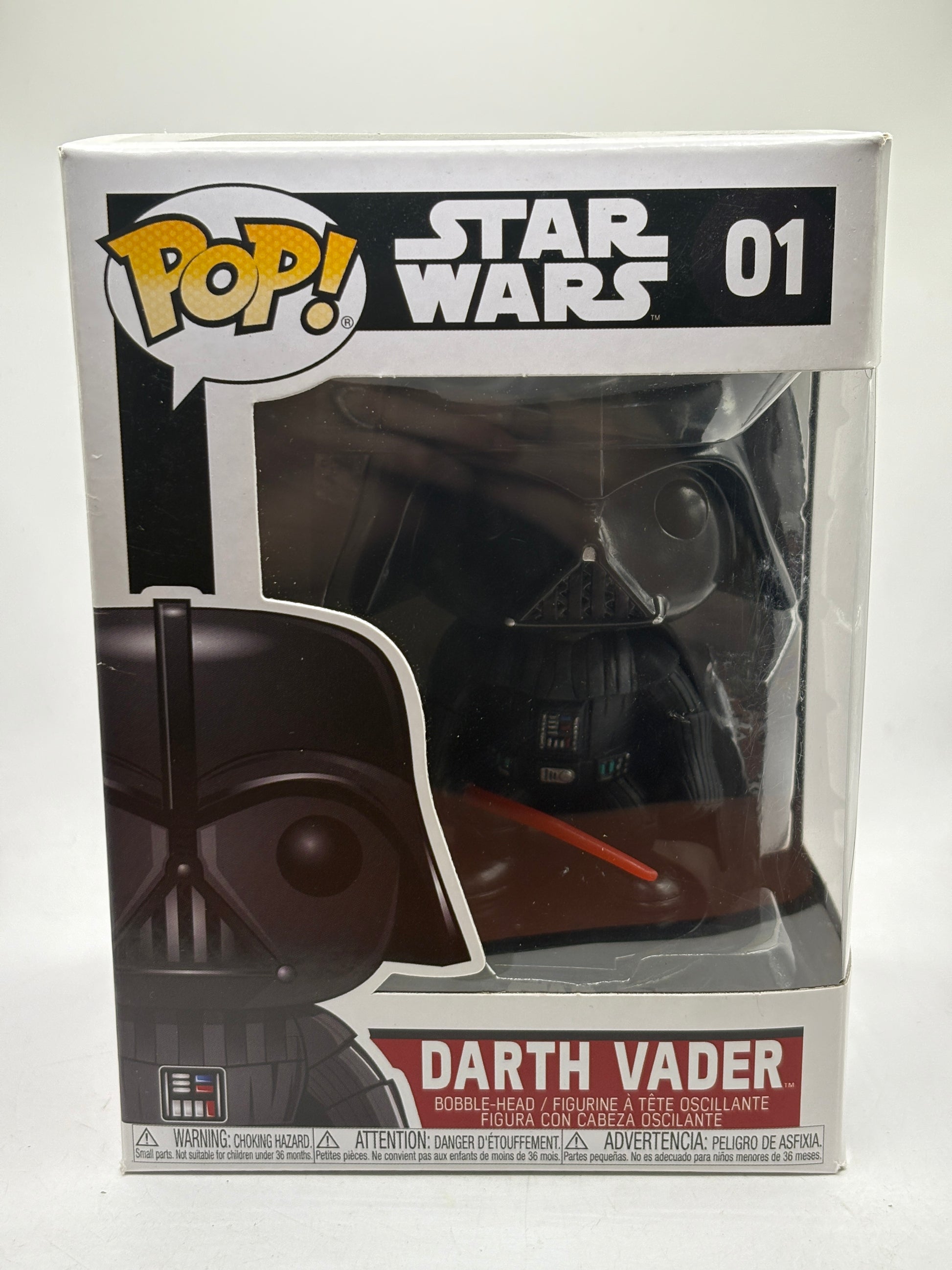 Funko POP! Star Wars #01 Darth Vader Bobble-Head Figure image 1