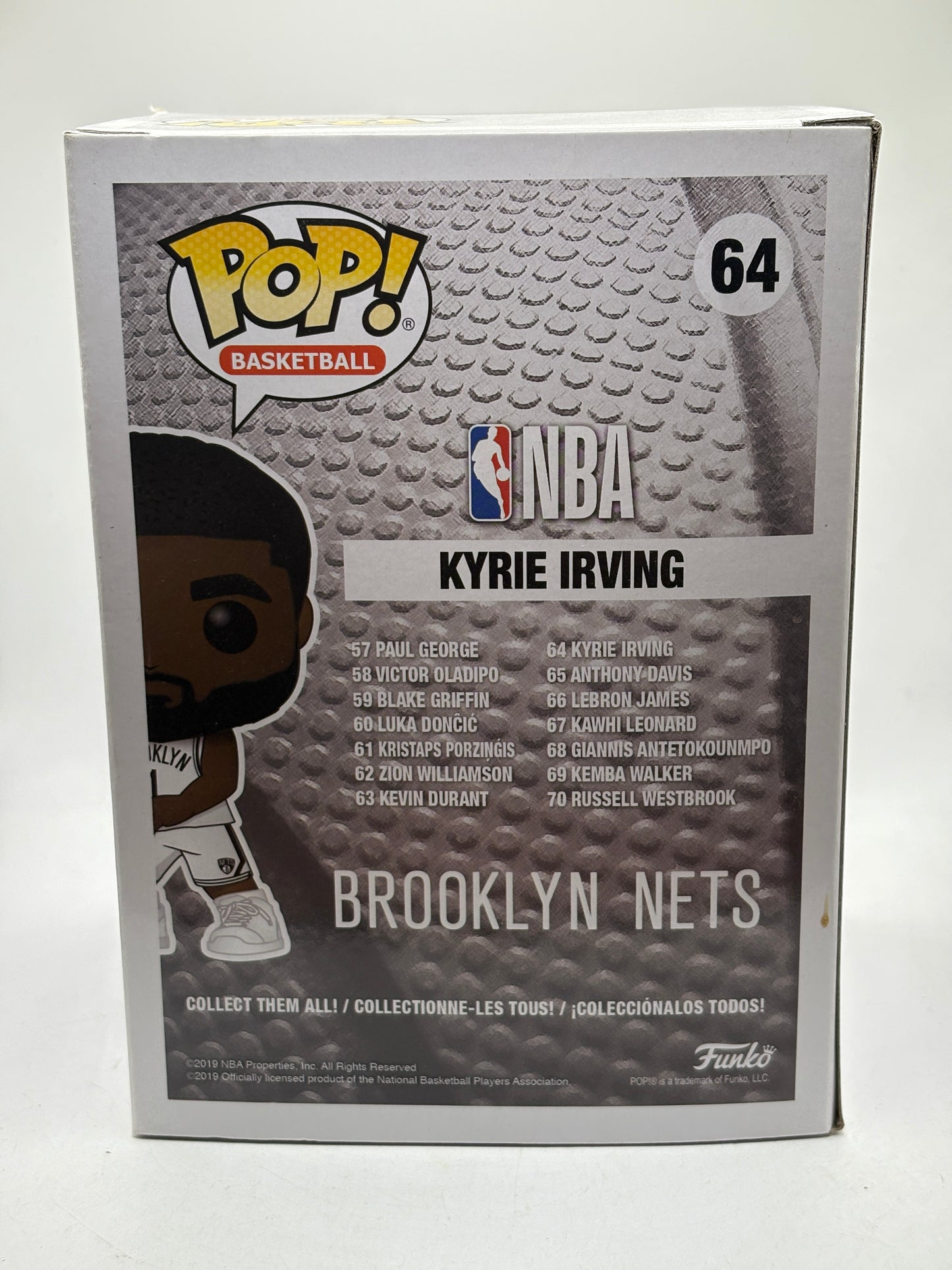 Funko POP! Basketball Brooklyn Nets #64 Kyrie Irving Vinyl Figure